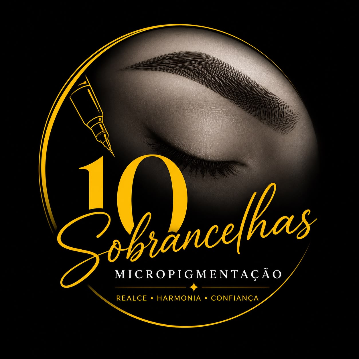 Logo Micropigmentação 10 Sobrancelhas